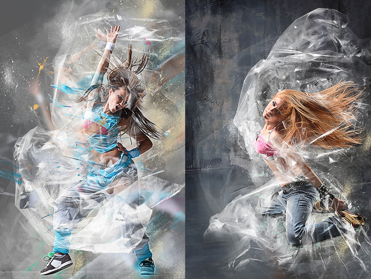 Plastic Wrap Action by GorynArt GraphicRiver